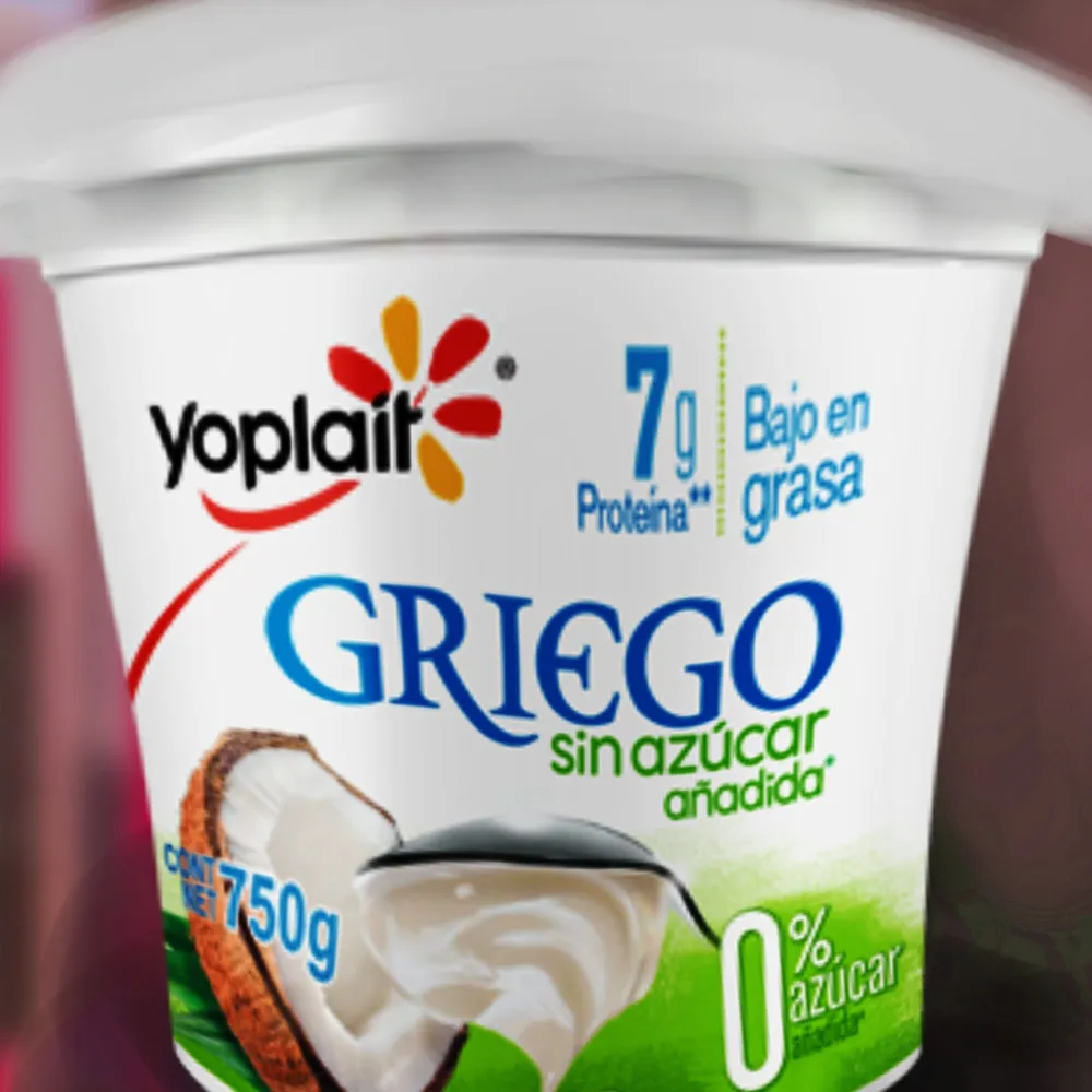 Yoplait griego sin azucar