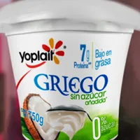 Yoplait griego sin azucar