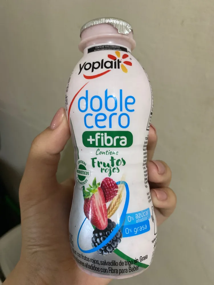 Doble cero +Fibra Frutos Rojos