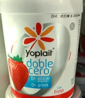 Yogurt doble cero sabor fresa