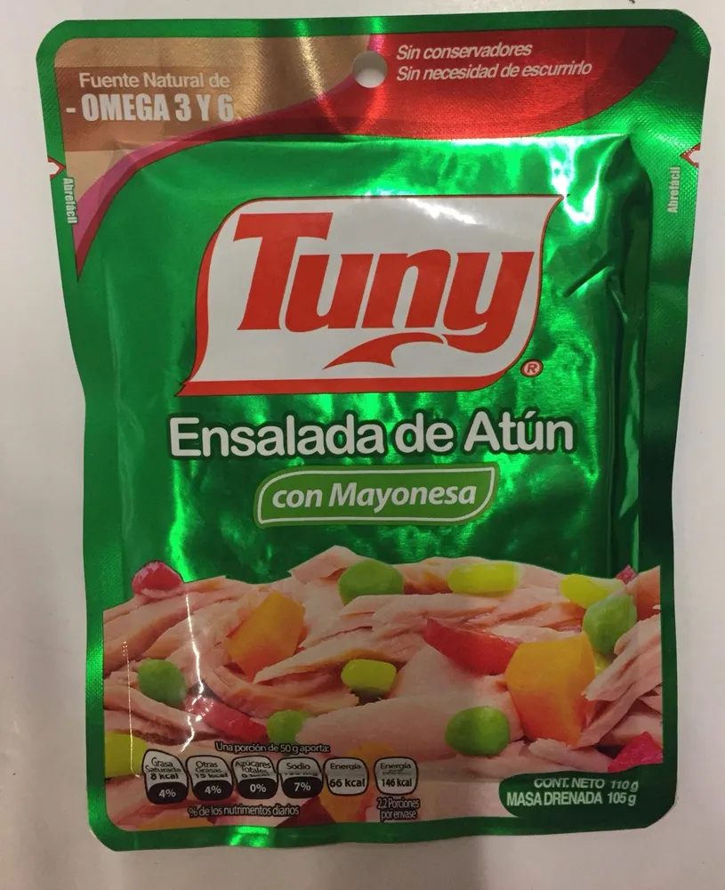 ENSALADA DE ATUN CON MAYONESA