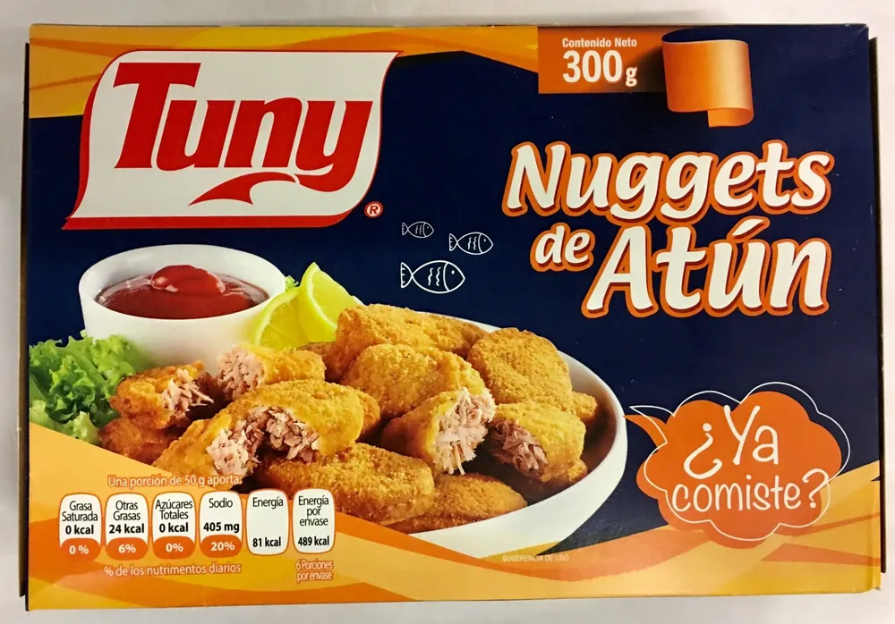 Nuggets de atún, Tuny,