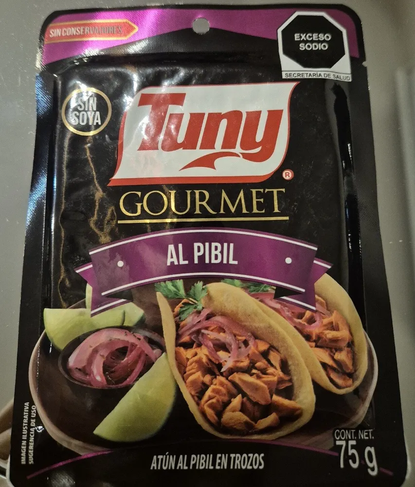 Atún al pibil en trozos