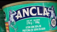 Atún de proteína de soja en agua