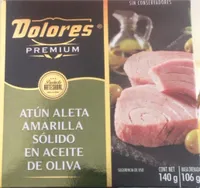 Atun aleta amarilla solido en aceite de oliva