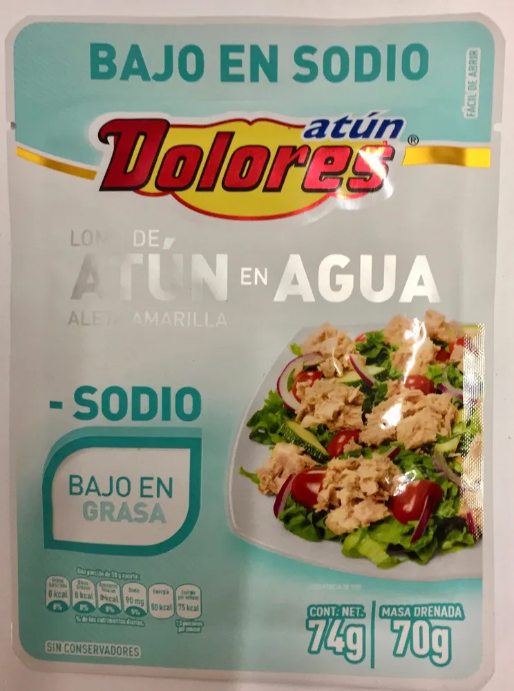 ATUN EN AGUA BAJO EN SODIO