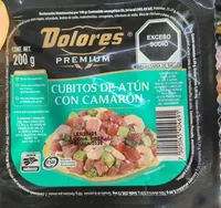 CUBITOS DE ATÚN CON CAMARÓN