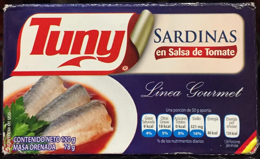 Tuny Sardinas en salsa de tomate