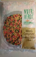 Mezcla Campesina (zanahoria, chícharo, elote)