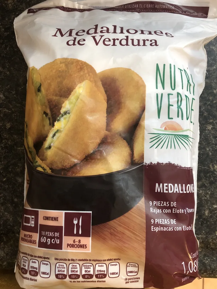 Medallones de verdura