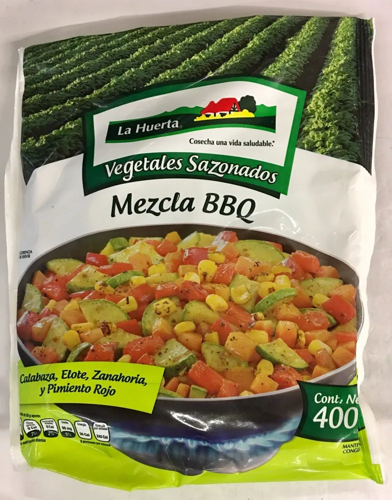 VEGETALES SAZONADOS BBQ