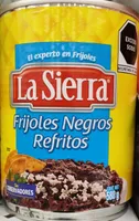 Frijoles Negros Refritos.