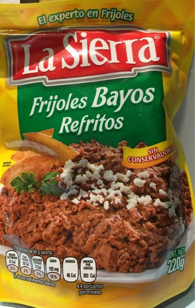 Frijoles Bayos Refritos