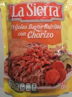 Frijoles Bayos Refritos con Chorizo