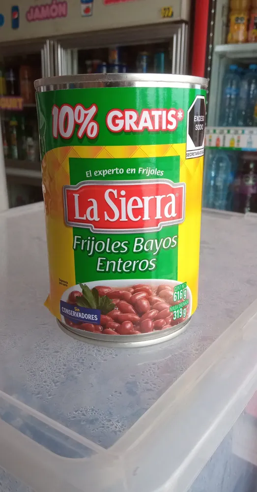 frijoles bayos enteros