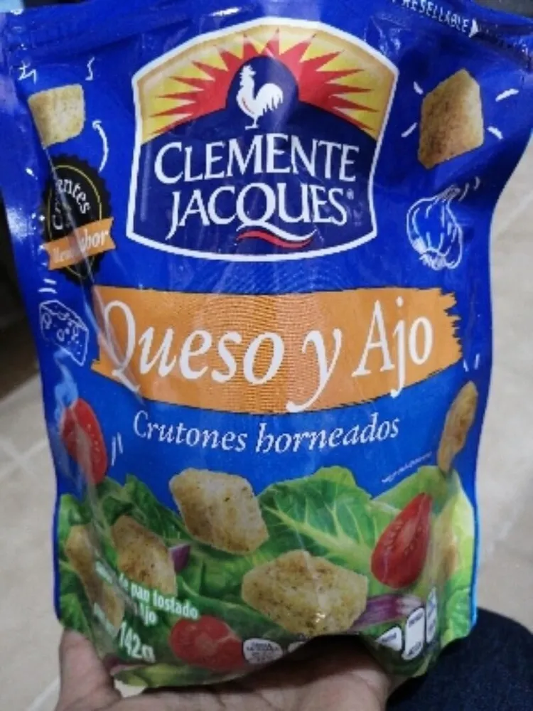 Crotones horneados Queso Y Ajo