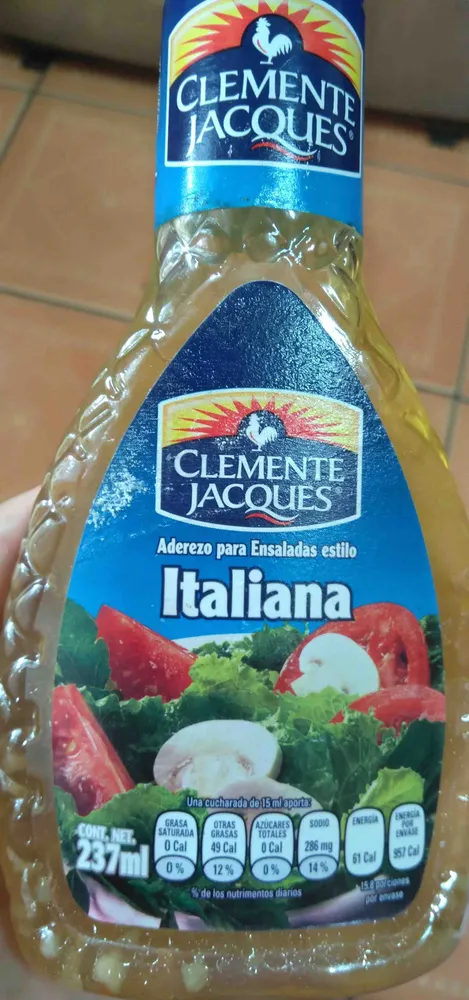 ADEREZO PARA ENSALADA ITALIANA