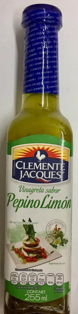 VINAGRETA PEPINO LIMON