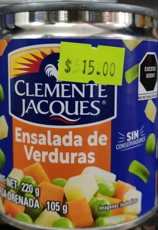 Ensalada de verduras