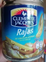 Rajas de chile jalapeño