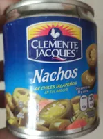 Nachos de chiles  jalapeños en escabeche