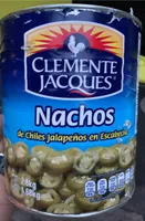 Nachos de chiles jalapeños