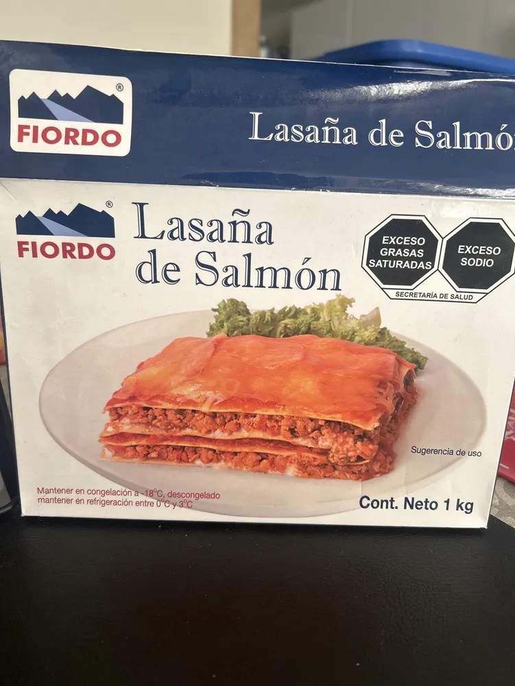 Lasaña de Salmon