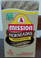 Tostadas de Maiz Horneadas