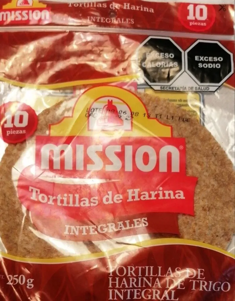 Tortillas de Harina integrales
