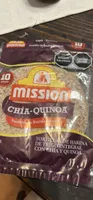 Chia-quinoa tortillas de harina integral