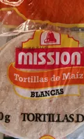 Tortillas de maíz blancas
