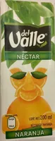 Del valla nectar naranja