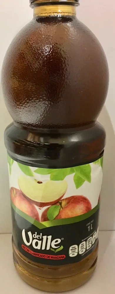 Del Valle nectar clarificado de manzana