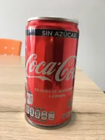 Refresco Coca Cola sin azúcar