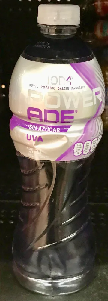 Powerade Zero Ion4 sabor uva