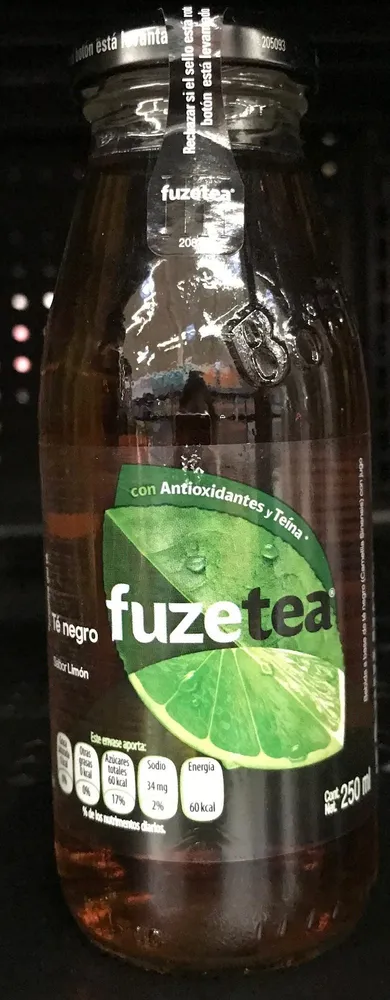 Fuzetea Limón y Té Negro