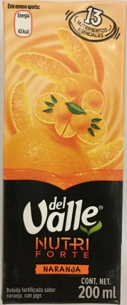 Del Valle Nutri forte Naranja