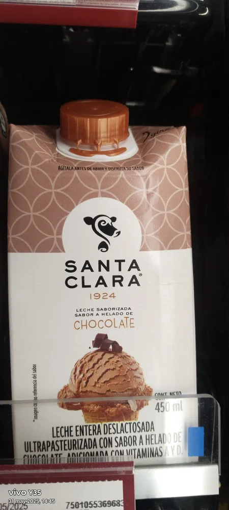 Santa Clara sabor chocolate 450 ml