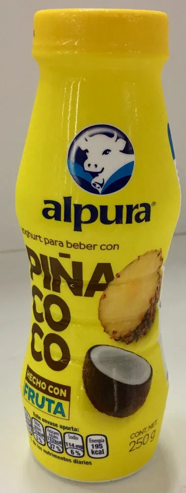 Alpura Yoghurt  piña-coco