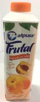 Frutal con leche y fruta sabor durazno