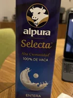 Alpura selecta, leche entera