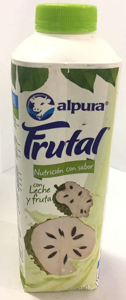 Frutal con leche y fruta sabor Guanábana