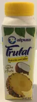 Frutal con leche y fruta sabor piña y coco