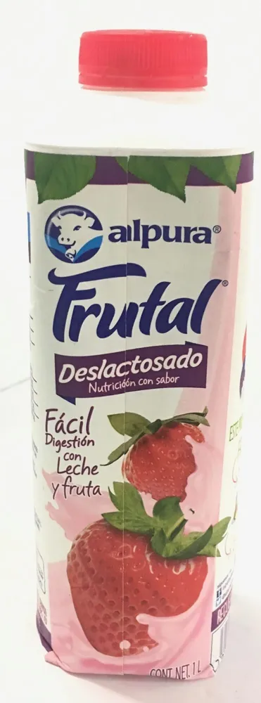 Frutal delactosado sabor fresa