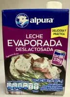 Leche Evaporada Deslactosada Alpura