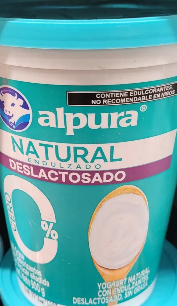 Yoghurt Alpura natural 0% azúcar añadida