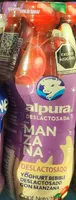 Lactose-free drinkable yogurt with apple