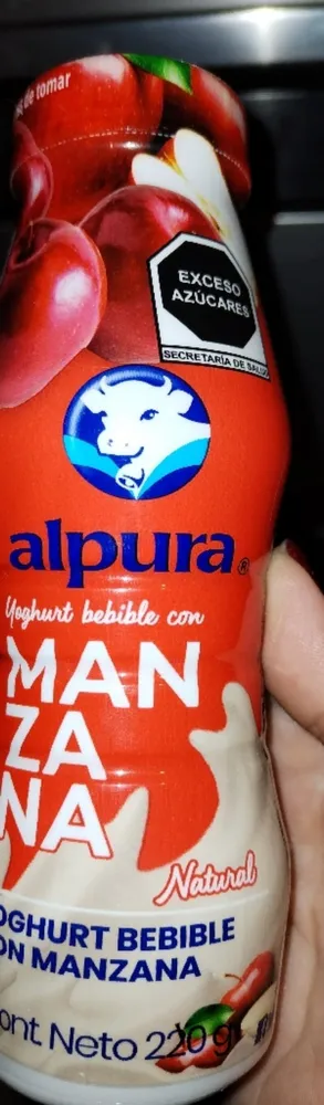Yogurth Alpura Bebible Manzana