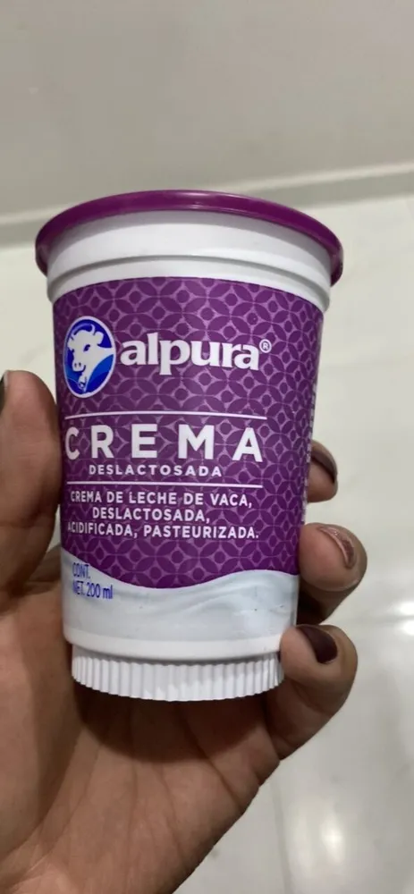CREMA DESLACTOSADA