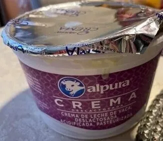 Crema Deslactosada